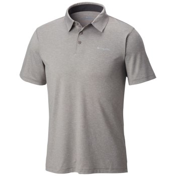 Columbia Muške Polo Majice - Tech Trail Big Sive | BFRI-79283